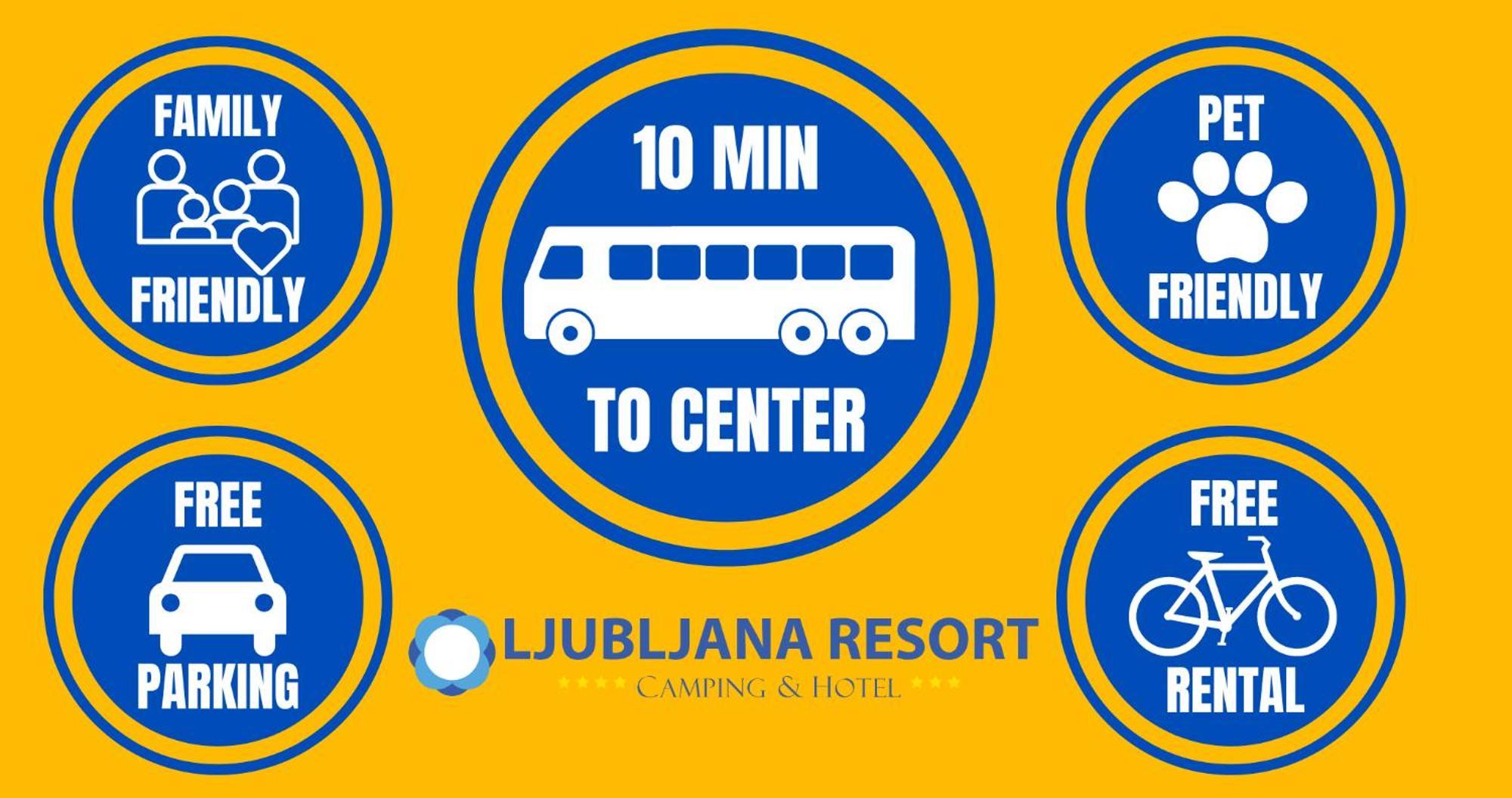 Ljubljana Resort Hotel & Camping Luaran gambar